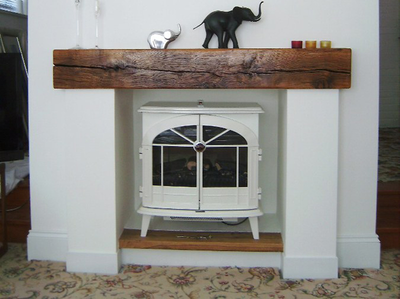 Oak fireplace beams Oak Beam UK